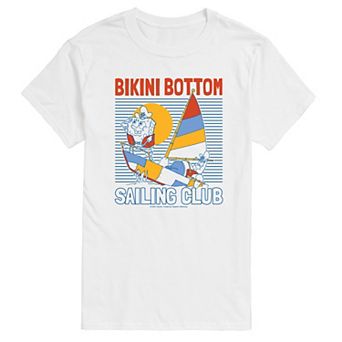 Men's SpongeBob SquarePants Bikini Bottom Sailing Club Graphic Tee