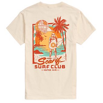 Men's Star Wars Scarif Surf Club Outer Rim Graphic Tee