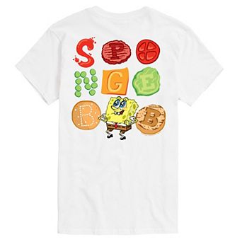 Men's SpongeBob SquarePants Krabby Patty Graphic Tee
