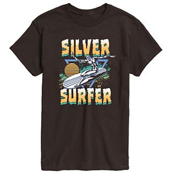 Men's Marvel The Fantastic Four Silver Surfer Graphic Tee