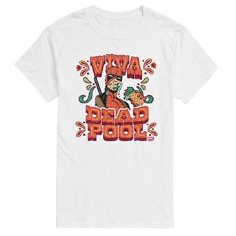 Men's Marvel Deadpool Distressed Graphic Tee