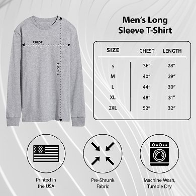 Men's Mortal Kombat II Shao Kahn Flawless Victory Long Sleeve Graphic Tee