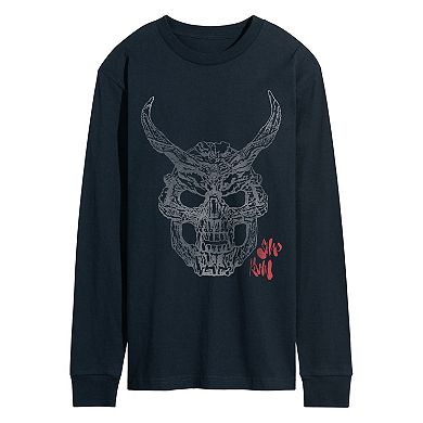 Men's Mortal Kombat II Shao Kahn Flawless Victory Long Sleeve Graphic Tee