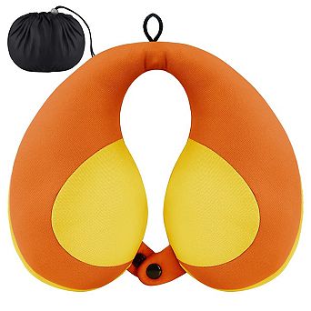 Chin Supporting Travel Neck Pillow Head Support Comfort Design Ideal
