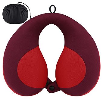 Chin Supporting Travel Neck Pillow Head Support Comfort Design Ideal