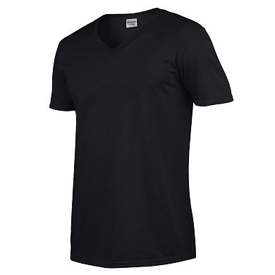 Gildan Unisex Adult Softstyle V Neck T-Shirt