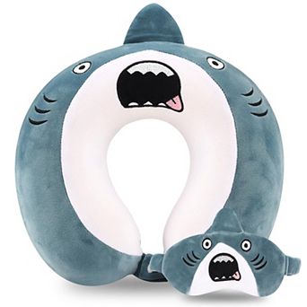 Neck Pillow Eye Mask Memory Foam Travel Headrest