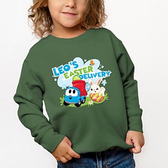 Leo the Truck Leo's Easter Delivery - Toddler Graphic Sweatshirt