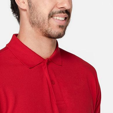 Russell Mens 100% Cotton Short Sleeve Polo Shirt