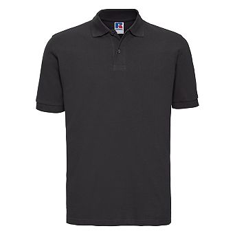 Russell Mens 100% Cotton Short Sleeve Polo Shirt