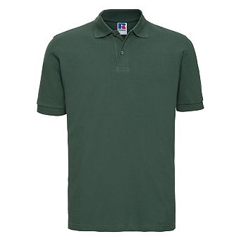 Russell Mens 100% Cotton Short Sleeve Polo Shirt