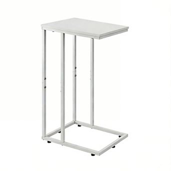 C Shaped End Table TV Tray Table Home Dorm