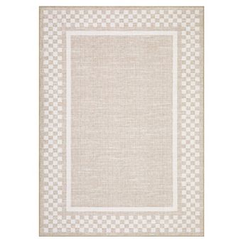 Modern Area Rug Machine Washable Non Slip Non Shedding Stain Resistant Floor Cover for Dining Room