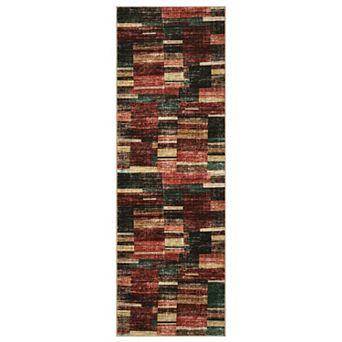 Contemporary Washable Area Rug Non Slip Stain Resistant Vacuum Clean Ultra Thin Carpet for Bedroom