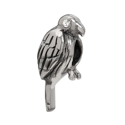 Individuality Beads Sterling Silver Crystal Parrot Bead