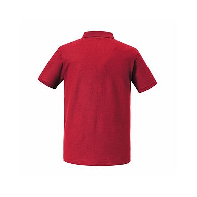 Russell Mens Authentic Pique Polo Shirt