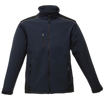 Regatta Mens Sandstorm Hardwearing Workwear Softshell Jacket (water Repellent)