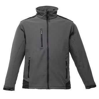 Regatta Mens Sandstorm Hardwearing Workwear Softshell Jacket (water Repellent)