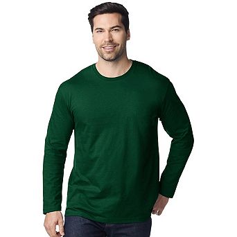 Gildan Unisex Adult Softstyle Plain Long-Sleeved T-Shirt