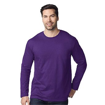 Gildan Unisex Adult Softstyle Plain Long-Sleeved T-Shirt