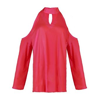 Women’s Off-Shoulder V-Neck Blouse