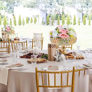 Crystal Fruit Bowl with Elegant Design for Table Centerpiece: Holds Fruits, Vegetables, Snacks