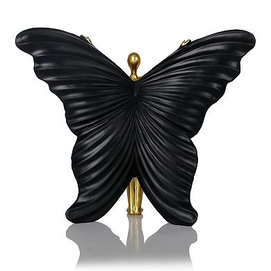 Exquisite Black Fairy Statues: Modern Abstract Home Decor for Office, Bedroom, Dresser