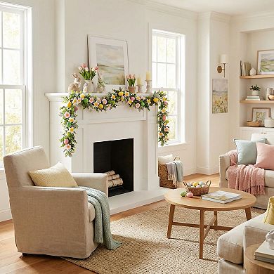 6ft Easter Spring Garland Home Wedding Decor