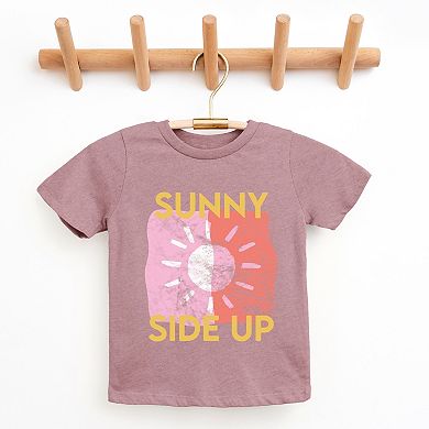 Sunny Side Up Sun - Youth Short Sleeve Graphic T-Shirt