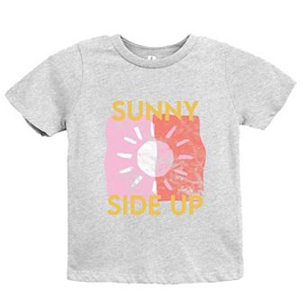 Sunny Side Up Sun - Youth Short Sleeve Graphic T-Shirt