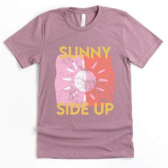 Sunny Side Up Sun - Youth Short Sleeve Graphic T-Shirt