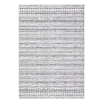 Boho Area Rug Low Pile Pet Friendly Non Slip Vacuum Clean Carpet for Kid's Room Dining Room