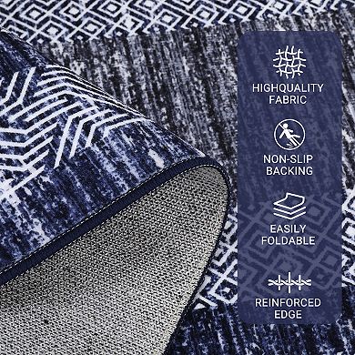 Modern Area Rug Machine Washable Non Shedding Pet Friendly Stain Resistant Carpet for Dining Room