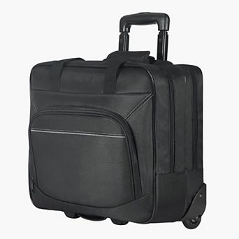 Laptop Rolling Bag with Main and Secondary Compartments for Commuting and Travel