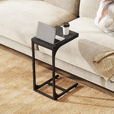 C Shaped End Table Small Couch Side Table Sofa Living Room