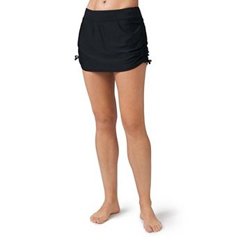Free Country Women's Side Shirred Swim Skirt
