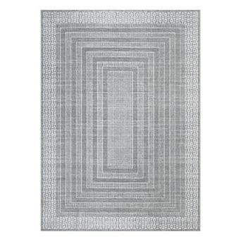 Modern Washable Area Rug Non Slip Stain Resistant Vacuum Clean Ultra Thin Carpet for Bedroom