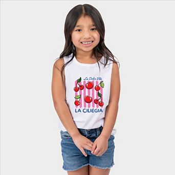 La Ciliegia Stripes - Youth Tank Top