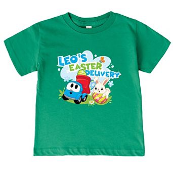 Leo the Truck Leo's Easter Delivery - Toddler Short Sleeve Graphic T-Shirt