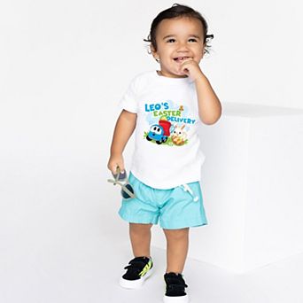 Leo the Truck Leo's Easter Delivery - Toddler Short Sleeve Graphic T-Shirt