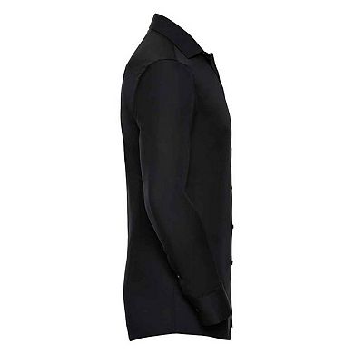 Russell Collection Mens Ultimate Stretch Long-Sleeved Formal Shirt