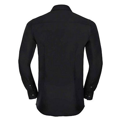 Russell Collection Mens Ultimate Stretch Long-Sleeved Formal Shirt