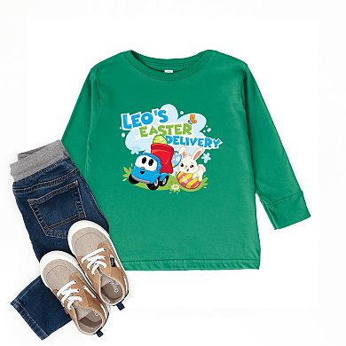 Leo the Truck Leo's Easter Delivery - Toddler Long Sleeve Graphic Tee