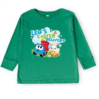 Leo the Truck Leo's Easter Delivery - Toddler Long Sleeve Graphic Tee