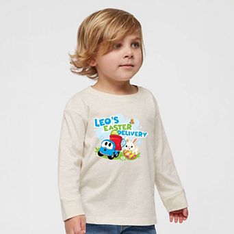 Leo the Truck Leo's Easter Delivery - Toddler Long Sleeve Graphic Tee