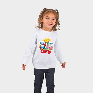 Leo the Truck Egg Hunt Crew - Toddler Graphic Sweatshirt