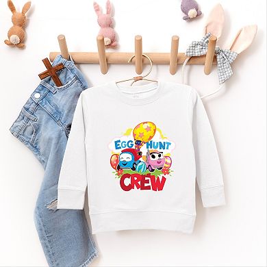 Leo the Truck Egg Hunt Crew - Toddler Graphic Sweatshirt