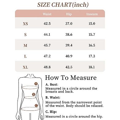 Women's Cotton Pajama Shorts Soft Stretch Comfy Boxer Lounge Shorts with Pockets