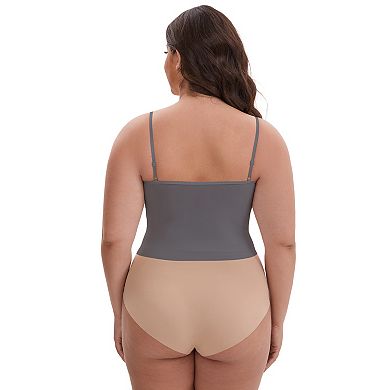 Women's Adjustable Spaghetti Straps Wireless Padded Camisole Slim Fit Sweetheart Neck Solid Tank Top