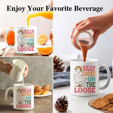Silly Goose Funny Mug Birthday Gifts 11oz